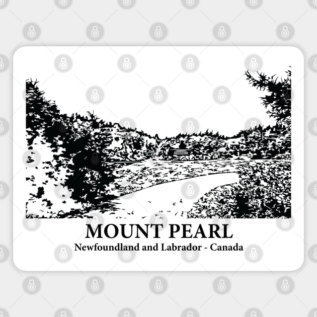 Mount Pearl - Newfoundland and Labrador Magnet by Lakeric